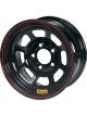 Bassett Wheel 8 Spoke D-Hole 14 x 7 in 3 in Backspace 5 x 4.50 in Bolt