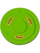 Bassett Mud Cover Bolt-On Plastic Fluorescent Green 15 in Beadloc