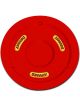 Bassett Mud Cover Bolt-On Plastic Fluorescent Red 15 in Beadlock