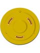 Bassett Mud Cover Bolt-On Plastic Yellow 15 in Beadlock Wheels