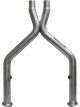 BBK Performance Exhaust X-Pipe Off-Road 2-1/2 in Diameter Steel Aluminiz