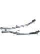 BBK Performance Exhaust H-Pipe Off-Road 2-1/2 in Diameter Steel Aluminiz