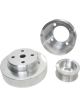 BBK Performance Pulley Kit Under Drive 6 Rib Serpentine Aluminum Polishe