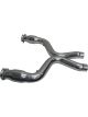 BBK Performance Exhaust X-Pipe High-Flow Catted 3 in Diameter Steel Alum