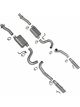 BBK Performance Exhaust System VariTune Axle-Back 2-3/4 in Tailpipe 2-3/