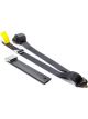 Beams Seatbelts Seat Belt Lap / Shoulder Push Button Buckle Re