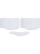 Bell Helmets Helmet Shield Tear Off 2 mm Thick Curved Plastic Clear B