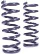 Bell Tech Suspension Spring Kit 1 in Lowering 2 Coil Springs Silver Powd