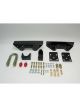 Bell Tech Rear Flip Kit 6 in Lowering Brackets / Hardware Steel Black Po