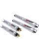 Bell Tech Shock Street Performance Twintube Steel Silver Paint 0 to 4 in