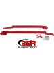 Bmr Suspension Subframe Connectors Bolt-On Steel Red Powder Coat GM F