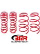Bmr Suspension Suspension Spring Kit 1-1/2 in Lowering 4 Coil Springs