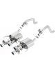 Borla Exhaust System S-Type Cat-Back 2-3/4 in Tailpipe 4-1/4 in Tips St