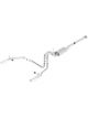 Borla Exhaust System ATAK Cat-Back 3 in Intermediate Pipe 2-1/4 in Tai