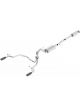 Borla Exhaust System S-Type Cat-Back 2-1/4 in Tailpipe 4 in Tips Sta