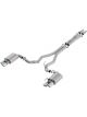 Borla Exhaust System ATAK Cat-Back 3 in Tailpipe 4 in Tips Stainless N