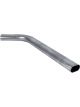 Boyce Exhaust Tailpipe Oval 3-1/2 in Diameter 3 ft Long 60 Degree