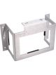 Braille Auto Battery Battery Tray Lay-Down Aluminum Polished Braille Bat