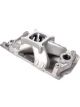 Brodix Intake Manifold Square Bore Single Plane Aluminum Natural Smal (BM 1000)