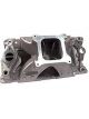 Brodix Intake Manifold Square Bore Single Plane Aluminum Natural Smal (HV 1000)