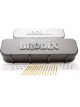 Brodix Valve Cover Tall Brodix Logo Alloy  Natural Big Block Chevy Pair (VC 200)