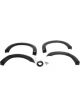 Bushwacker Fender Flare Extend-A-Fender Front / Rear 2 in Wide Plast
