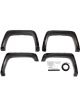 Bushwacker Fender Flare Pocket Style Front / Rear 2 in Wide Plastic