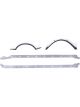 Cometic Gaskets Oil Pan Gasket Multi-Piece Fiber Passenger Side Dipstic
