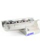 Canton Engine Oil Pan Drag Race Rear Sump 7 qt 8 in Deep Steel Cadmium