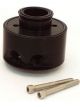 Canton Oil Cooler Adapter Sandwich Bolt-On 1/2 in NPT Female Inlet 1/2