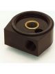 Canton Oil Cooler Adapter Sandwich 13/16-16 in Center Thread 1/2 in NP