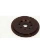 Canton Oil Filter Adapter Paper Gasket to O-Ring Billet Aluminum Black