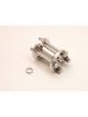 Canton Fan Spacer 3 in Thick Hardware Included Billet Aluminum Natural
