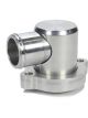Canton Water Neck 90 Degree 1-1/2 in Hose ID Swivel Aluminum Clear Ano
