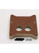Canton Carburetor Adapter 1 in Thick 2 Hole Holley 2-Barrel to Square