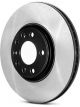 Centric Brake Parts Brake Rotor Premium Front Vented 1 Piece Steel Natura (120)