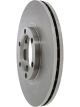 Centric Brake Parts Brake Rotor C-Tek 257.5 mm OD 22 mm Thick 6 x 108 mm  (121)