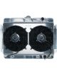 Cold Case Radiators Radiator and Fan 27.75 in W x 20.125 in H x 3 in