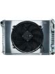 Cold Case Radiators Radiator and Fan 28.35 in W x 19 in H x 3 in D D
