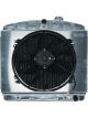 Cold Case Radiators Radiator and Fan 23.5 in W x 23.5 in H x 3 in D