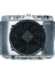 Cold Case Radiators Radiator and Fan 25 in W x 21.25 in H x 3 in D P
