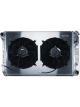 Cold Case Radiators Radiator and Fan 31.5 in W x 18.5 in H x 3 in D