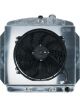 Cold Case Radiators Radiator and Fan 26.5 in W x 25 in H x 3 in D Ce