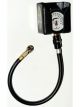 Clear One Tire Pressure Gauge Holder Wall Mount Plastic Black 0 to 3-1/