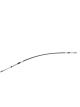 Cnc Brakes Throttle Cable Supreme 10 ft Long Solid Stainless Wire Blac