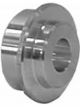 Coleman Machine Lower Pulley Boss Aluminum Natural Coleman Pulleys
