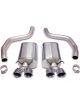 Corsa Performance Exhaust System Sport Axle-Back 3 in Diameter 4 in Tip