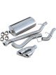 Corsa Performance Exhaust System Sport Cat-Back 3 in Tailpipe 4 in Tips