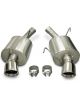 Corsa Performance Exhaust System Sport Axle-Back 2-1/2 in Diameter 4 in
