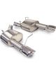 Corsa Performance Exhaust System Xtreme Axle-Back 3 in Diameter 4 in Ti